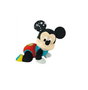 Clementoni Peluche Baby Mickey Gateos, Peluche musicale et lumineuse pour bébé, 26x23x16 cm