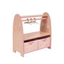 Decuevas - Armoire ouverte en bois Tulipe 4 x 22 x 21 cm
