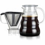 Bodum Melior Coffee Dripper avec filtre permanent, 1,0 l, Transparent