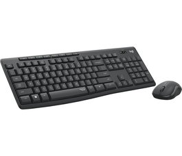 Logitech MK295 - Ensemble Clavier et Souris sans Fil Silencieux, Technologie Silent Touch, Pavé Numérique Complet, Connexion USB 2.4 GHz, Compatible Windows et ChromeOS