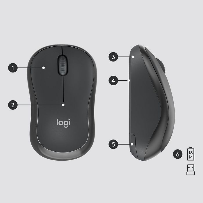 Logitech MK295 - Ensemble Clavier et Souris sans Fil Silencieux, Technologie Silent Touch, Pavé Numérique Complet, Connexion USB 2.4 GHz, Compatible Windows et ChromeOS Logitech MK295 - Ensemble Clavier et Souris sans Fil Silencieux, Technologie Silent Touch, Pavé Numérique Complet, Connexion USB 2.4 GHz, Compatible Windows et ChromeOS
