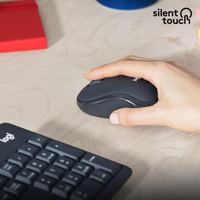 Logitech MK295 - Ensemble Clavier et Souris sans Fil Silencieux, Technologie Silent Touch, Pavé Numérique Complet, Connexion USB 2.4 GHz, Compatible Windows et ChromeOS Logitech MK295 - Ensemble Clavier et Souris sans Fil Silencieux, Technologie Silent Touch, Pavé Numérique Complet, Connexion USB 2.4 GHz, Compatible Windows et ChromeOS