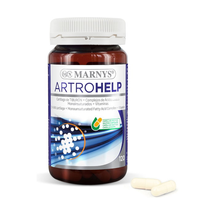Marnys Artrohelp Cartilage de Requin, Vitamines et Minéraux 120 capsules Marnys Artrohelp Cartilage de Requin, Vitamines et Minéraux 120 capsules