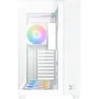 Xigmatek Aqua V Arctic Boitier PC Cube Blanc, Format ATX, Ports USB 3.0, Gestion Cables, Compatible Gaming - Sans Alimentation