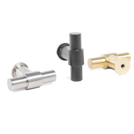 JANDEL Poignée ZMK T 50 mm Nickel