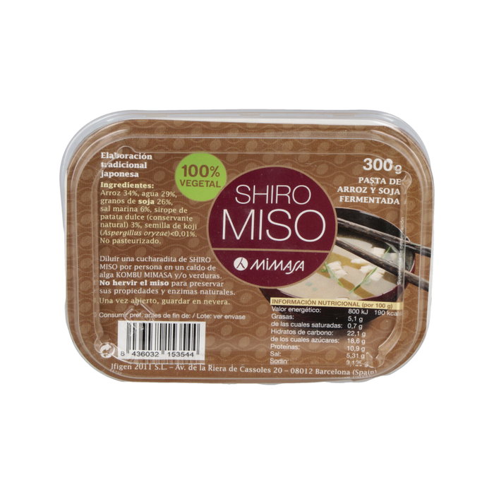 MIMASA Shiro Miso 300g MIMASA Shiro Miso 300g