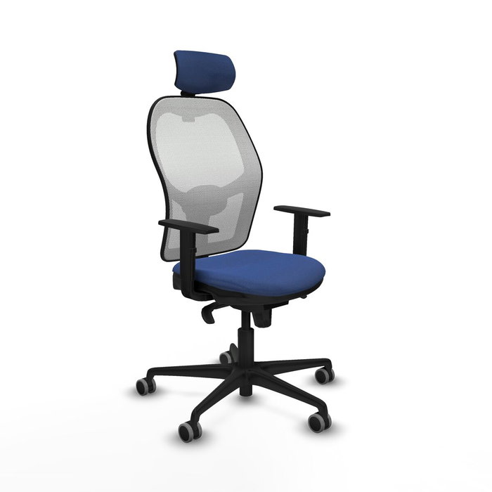 Piqueras y Crespo Chaise de Bureau avec Appui-tête 1D036G2 Bleu marine Piqueras y Crespo Chaise de Bureau avec Appui-tête 1D036G2 Bleu marine