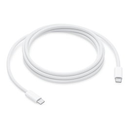 Apple Câble USB-C 2 m tressé, charge rapide 240W, synchronisation et charge