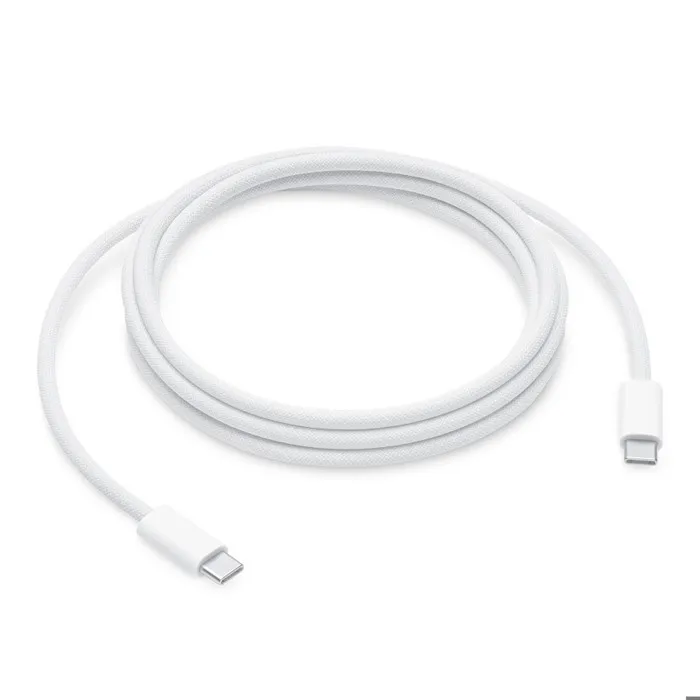 Apple Câble de charge USB-C tressé 240W (2 m) - Original, haute résistance et connexion fiable