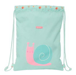 Safta Sac plat facile d'entretien pour enfant d'âge préscolaire "Escargot" 26 x 34 x 1 cm - Dès 3 ans
