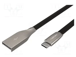 NATEC Câble PRATI USB 2.0 USB A vers USB C 1m noir