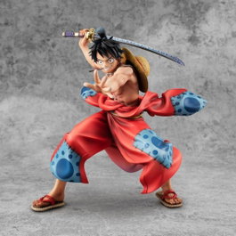 Megahouse Figure One Piece P.O.P Statue Warriors Alliance Luffy Taro