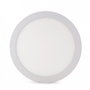 Plafonnier LED Circulaire 18W 6000K Blanc Froid 1190Lm White
