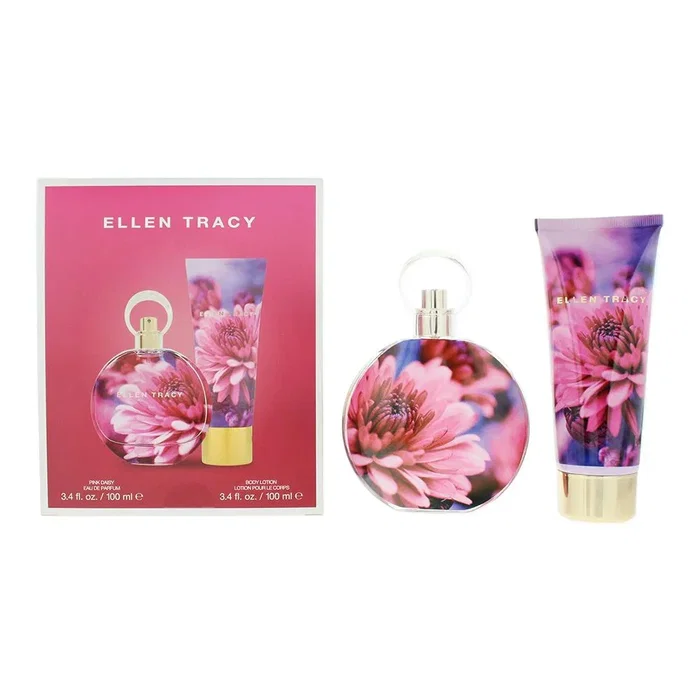 Ellen Tracy Set Dream Florals Pink Daisy avec Eau de Parfum et Lait Hydratant 100 ml Ellen Tracy Set Dream Florals Pink Daisy avec Eau de Parfum et Lait Hydratant 100 ml