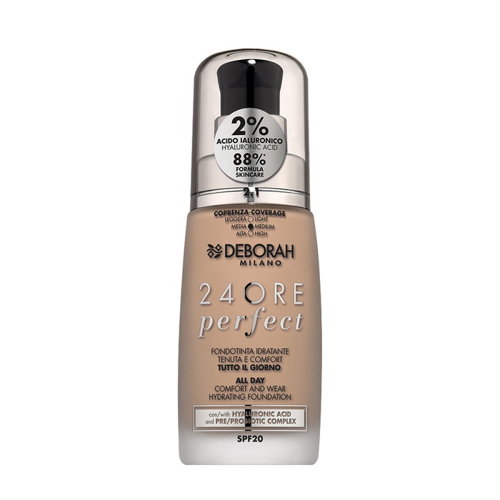 Base de Maquillage Crémeuse Deborah 4ORE PERFECT Nº 2.1 Base de Maquillage Crémeuse Deborah 4ORE PERFECT Nº 2.1