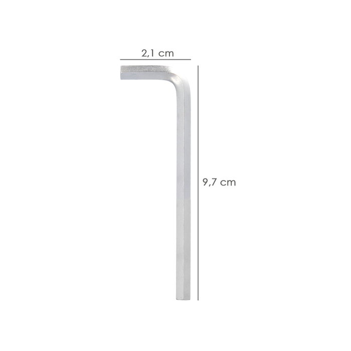 WOLFPACK LINEA PROFESIONAL Clé Allen longue 3,5 mm