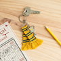 Harry Potter porte-clés Écharpe Poufsouffle 15 cm