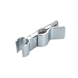 Wenko Support de douche ajustable en métal et acier inoxydable pour barre ø 19-25 mm, 11,7 x 2,7 x 3 cm