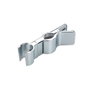 Wenko Support de douche ajustable en métal et acier inoxydable pour barre ø 19-25 mm, 11,7 x 2,7 x 3 cm
