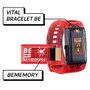 Bandai Vital Bracelet BE Tokyo Revengers - Carte mémoire + Câble USB-C - Monstre virtuel fitness - Jouet enfant fille garçon - Rouge
