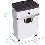 HP OneShred 12MC, Destructrice de documents Micro-coupe blanche