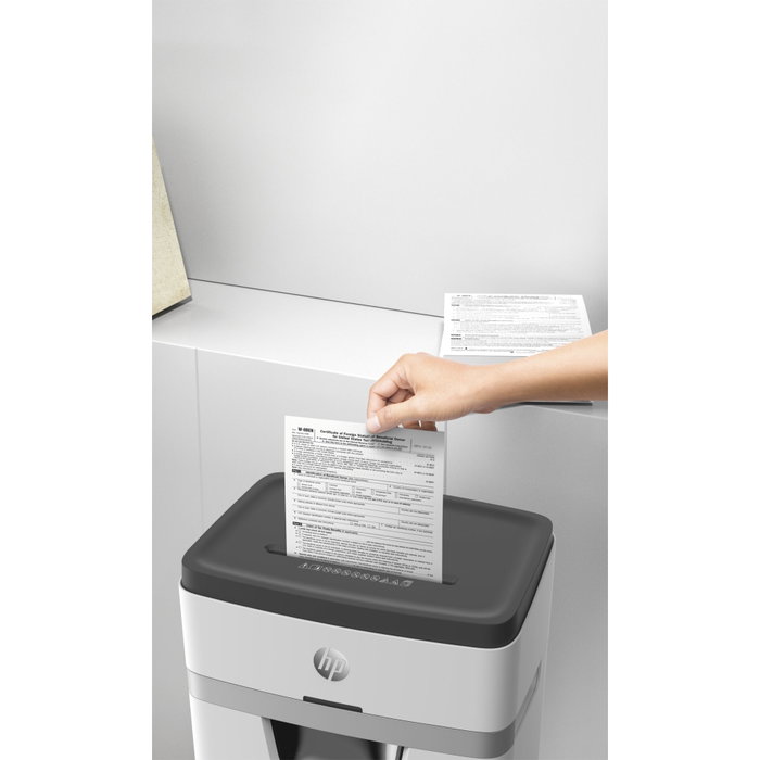 HP OneShred 12MC, Destructrice de documents Micro-coupe blanche HP OneShred 12MC, Destructrice de documents Micro-coupe blanche