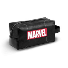 Karactermania Necessaire de voyage Marvel Comics Brick Plus, noir PVC, dimensions 13 x 27 x 13 cm