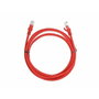 Lanberg Câble Réseau Catégorie 6 UTP 2 m Rouge PCU6-10CC-0200-R