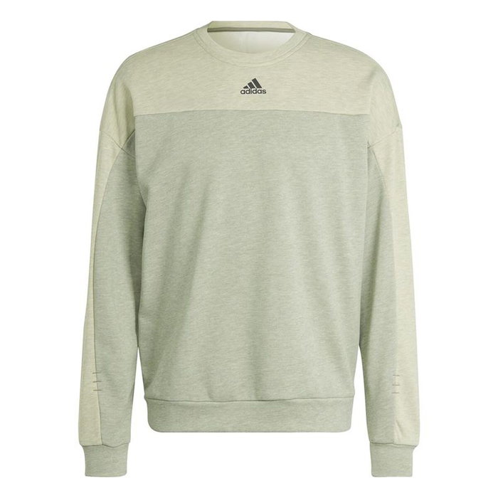 Sweat sans capuche homme Adidas Mel Crw Vert clair Sweat sans capuche homme Adidas Mel Crw Vert clair