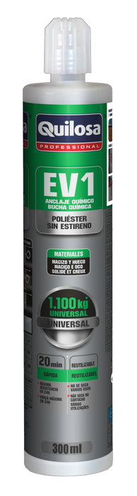Quilosa TACO QUIMICO EV1 300ML POLIESTE.S/ESTIRENO Quilosa TACO QUIMICO EV1 300ML POLIESTE.S/ESTIRENO