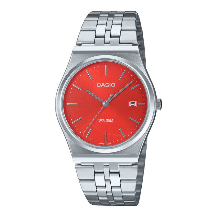 Casio MTP-B145D-4A2VE Montre Homme Rose Foncé Casio MTP-B145D-4A2VE Montre Homme Rose Foncé