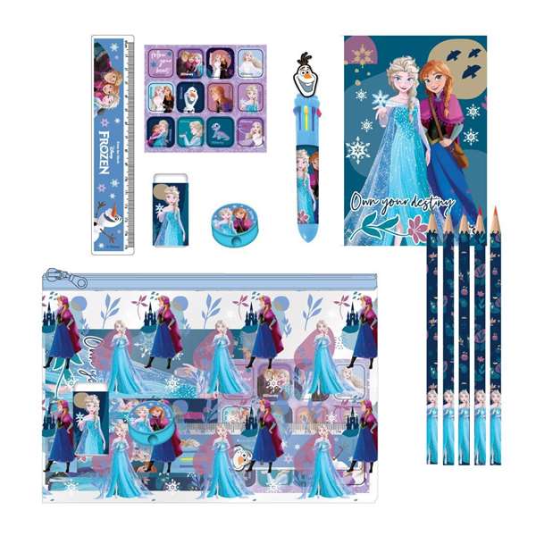 Cerdá Coffret de fournitures scolaires en mousse EVA à thème Frozen - 22 x 14 x 0.5 cm Cerdá Coffret de fournitures scolaires en mousse EVA à thème Frozen - 22 x 14 x 0.5 cm