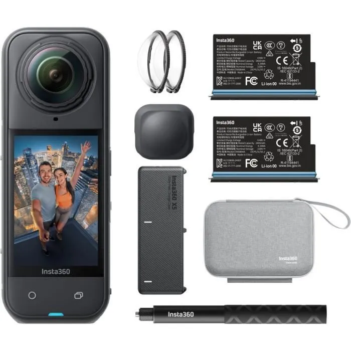 Caméra de sport Insta360 INX5ESB2 Noir Caméra de sport Insta360 INX5ESB2 Noir