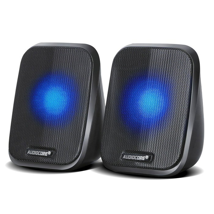 AudioCore AC835 Haut-parleurs de PC 3 W Noir
