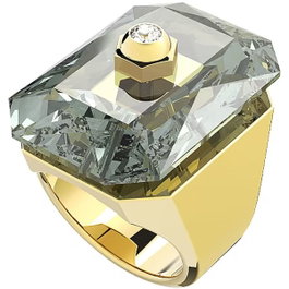Swarovski Bague Numina 5620757 en acier inoxydable doré, taille 52