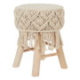 Home Deco Factory Tabouret Boho D.32 H.42 CM