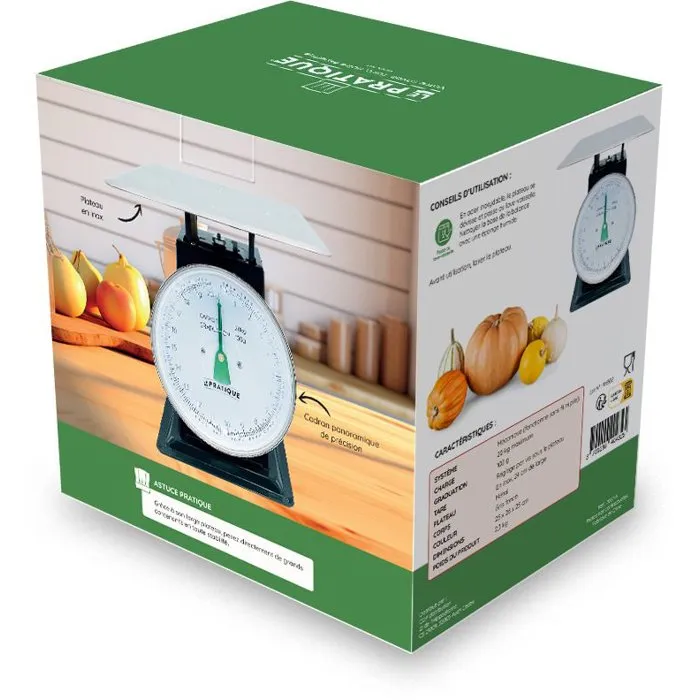 Le Pratique Balance de cuisine mécanique - 20 kg
