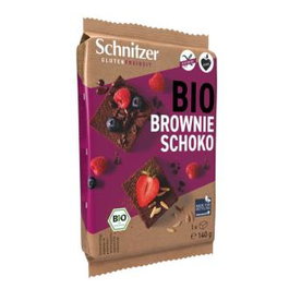 SCHNITZER Brownie au chocolat noir 140 g