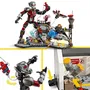 LEGO Marvel 76314 Captain America : Civil War - Le Combat à l'Aéroport, Jouet de Construction avec 9 Figurines et 736 Pièces pour Enfants à Partir de 10 Ans