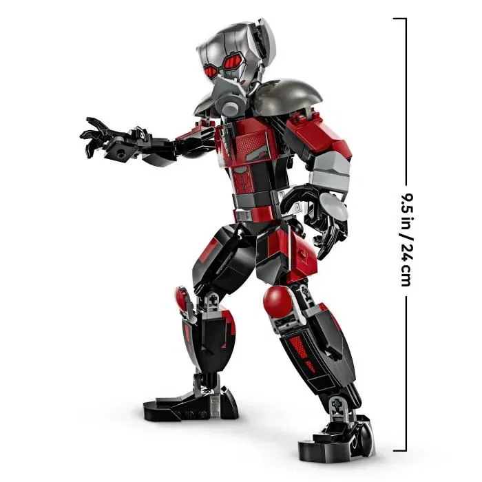 LEGO Marvel 76314 Captain America : Civil War - Le Combat à l'Aéroport, Jouet de Construction avec 9 Figurines et 736 Pièces pour Enfants à Partir de 10 Ans