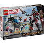 LEGO Marvel 76314 Captain America: Civil War Battle