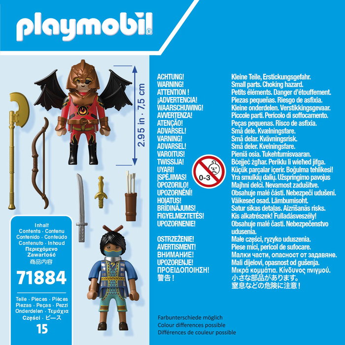 PLAYMOBIL Duel Novelmore vs. Burnham Duo Pack 71884