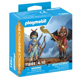 PLAYMOBIL Duel Novelmore vs. Burnham Duo Pack 71884