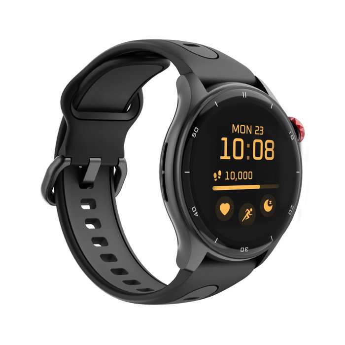 Myphone Watch Adventure Noir Montre Connectée GPS Intégré AMOLED 1.43" 370mAh Bluetooth Myphone Watch Adventure Noir Montre Connectée GPS Intégré AMOLED 1.43" 370mAh Bluetooth
