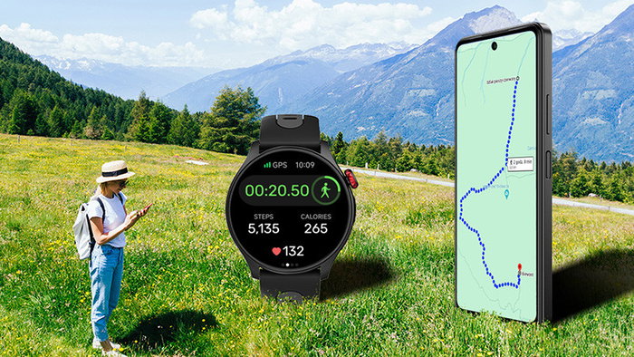 Myphone Watch Adventure Noir Montre Connectée GPS Intégré AMOLED 1.43" 370mAh Bluetooth Myphone Watch Adventure Noir Montre Connectée GPS Intégré AMOLED 1.43" 370mAh Bluetooth