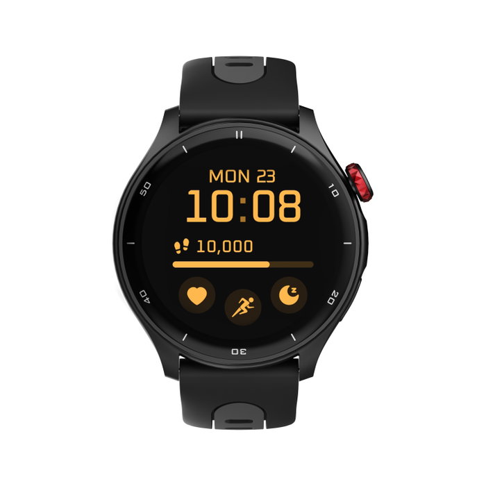 Myphone Watch Adventure Noir Montre Connectée GPS Intégré AMOLED 1.43" 370mAh Bluetooth Myphone Watch Adventure Noir Montre Connectée GPS Intégré AMOLED 1.43" 370mAh Bluetooth