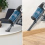 Cecotec Conga Rockstar RS50 Aspirateur balai laveur - Noir / Bleu foncé