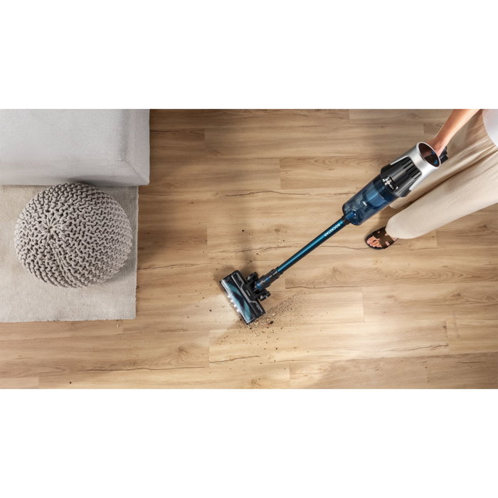 Cecotec Conga Rockstar RS50 Aspirateur balai laveur - Noir / Bleu foncé