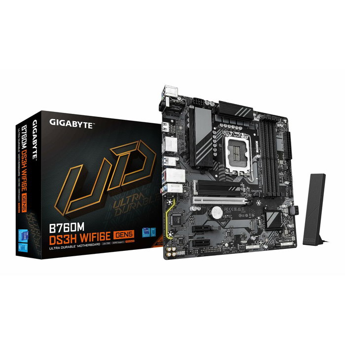 Gigabyte B760M DS3H WF6E GEN5 Micro-ATX