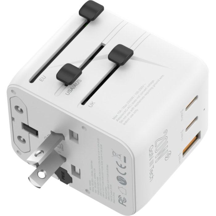 Boompods World Travel Plug 20W Blanc Boompods World Travel Plug 20W Blanc